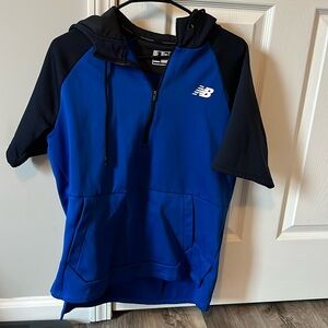 New Balance Men’s Hooded Short Sleeve Swestshirt